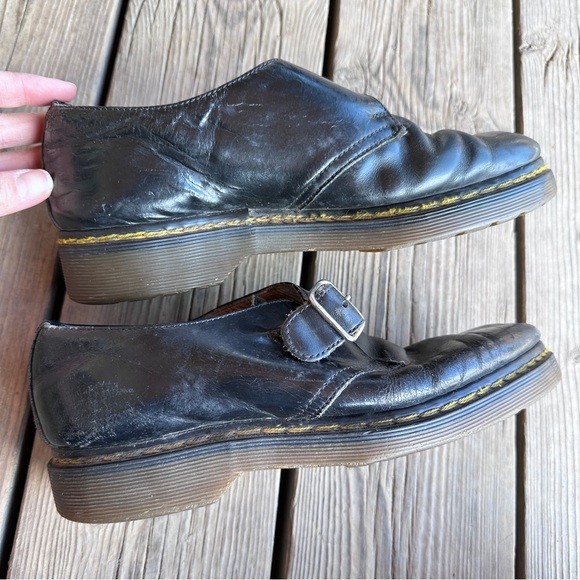 Doc Martens Vintage Monk Strap Oxford Shoes - Picture 10 of 11